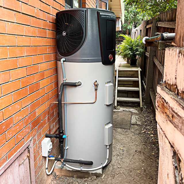  Over 70% improved energy efficiency over a conventional water heater 